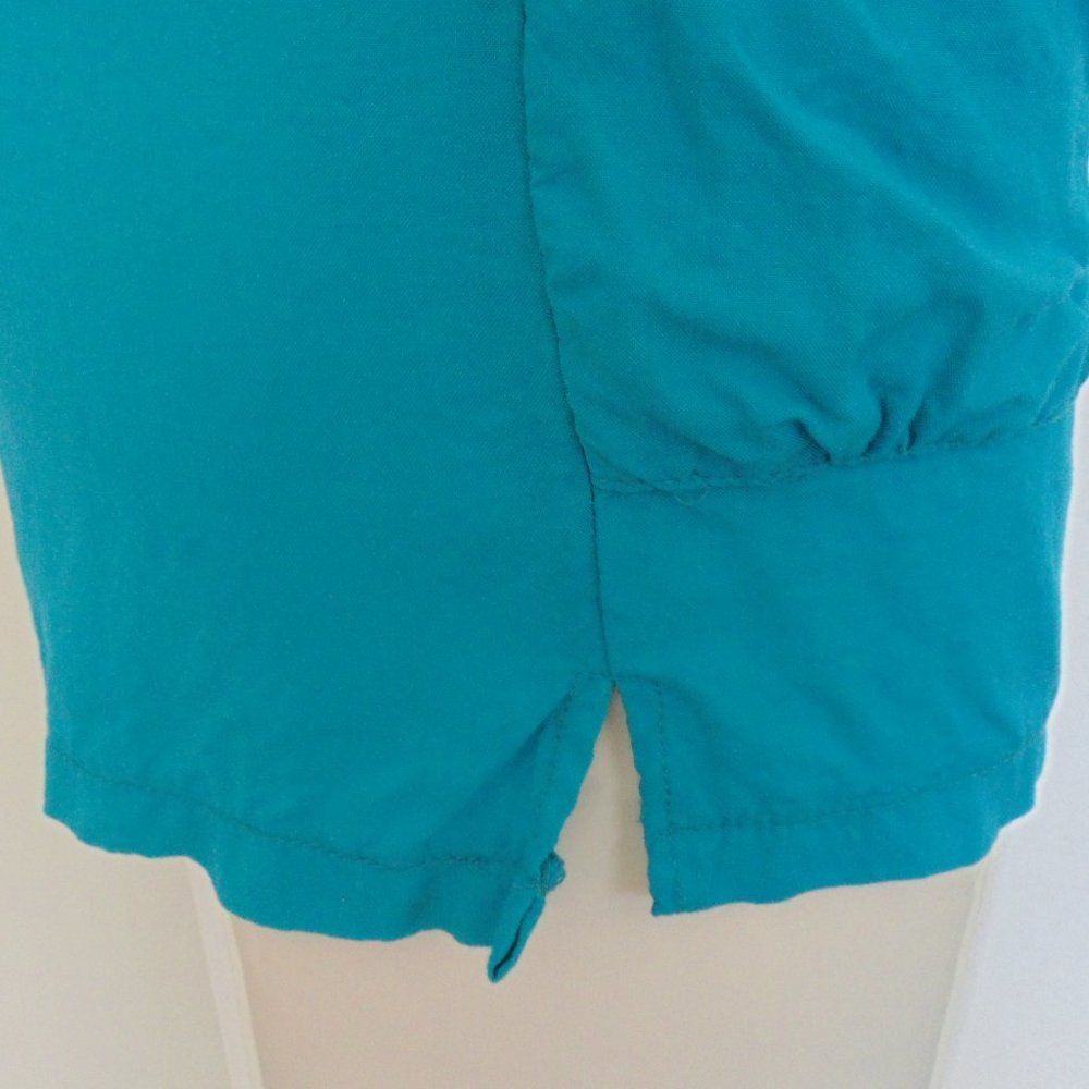 2B BEBE Romper, S, Ruffle One shoulder, Short, Blue, Pockets - Picture 11 of 14